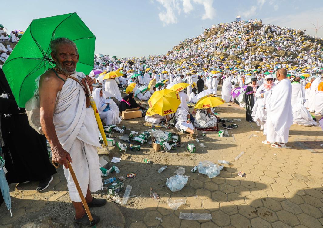 More than 2 million pilgrims complete journey to Mount Arafat for