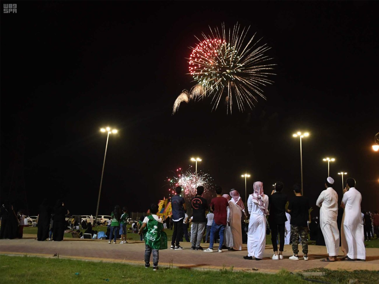 A jubilant Saudi Arabia celebrates its past, present … and future