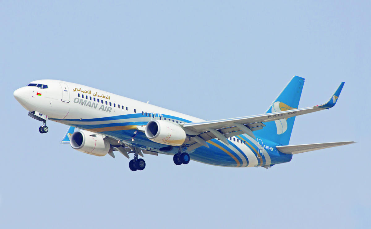 oman air 2pc baggage