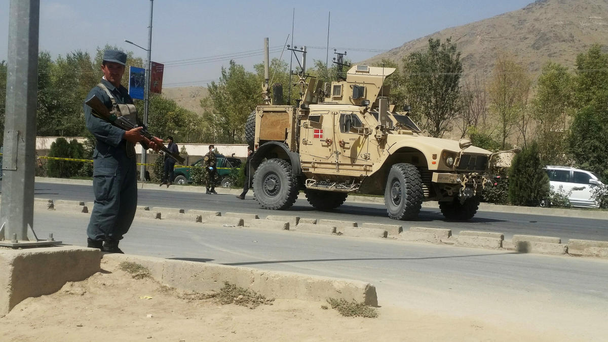 NATO convoy attacked in Kabul, civilians wounded | Arab News