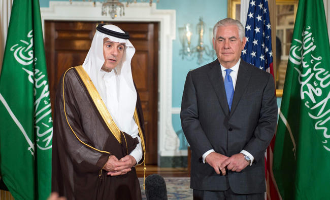 Saudi Arabia’s foreign minister meets with US counterpart in Washington ...