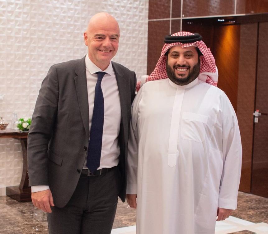 Saudi Crown Prince And Fifa President Discuss Ways Of Strengthening Cooperation Arab News