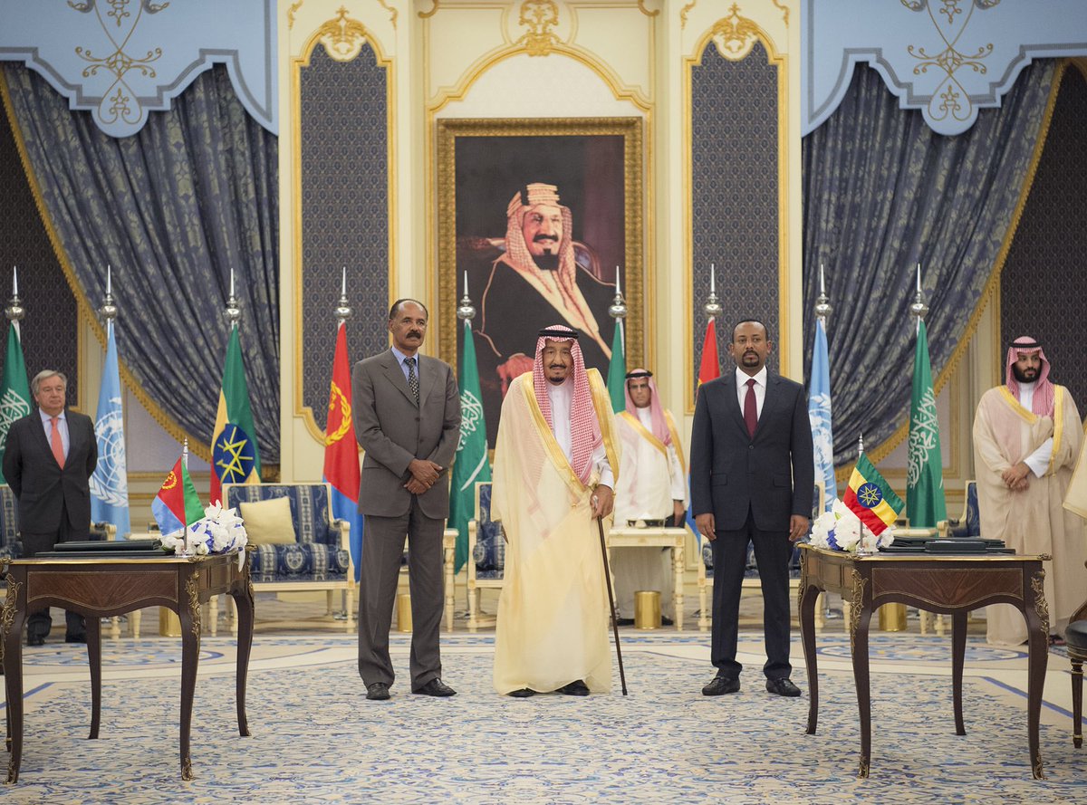 Ethiopia And Eritrea Sign Jeddah Peace Agreement In Saudi Arabia | Arab ...