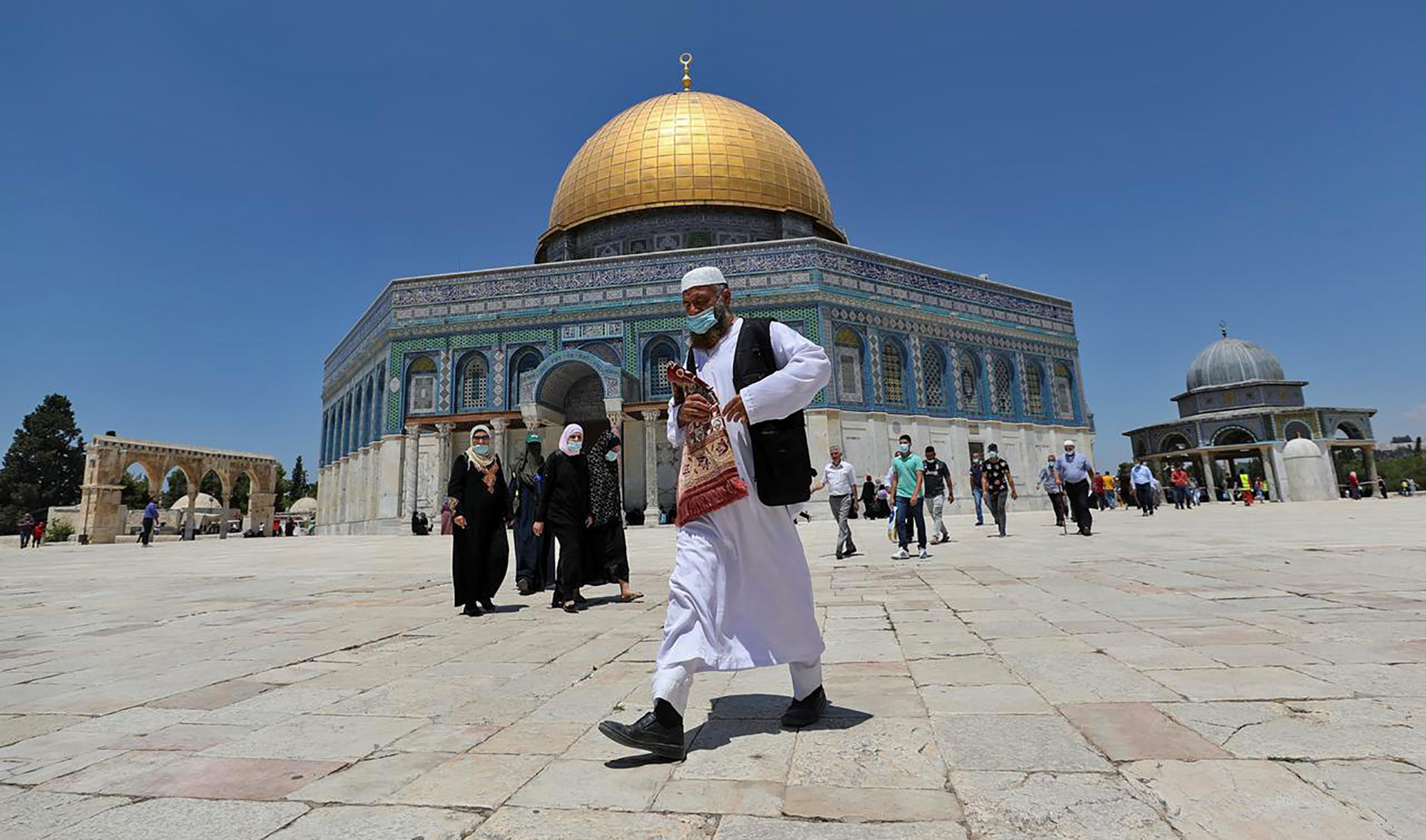 Jerusalem Al Aqsa Mosque To Remain Open Despite Covid 19 Surge Arab News