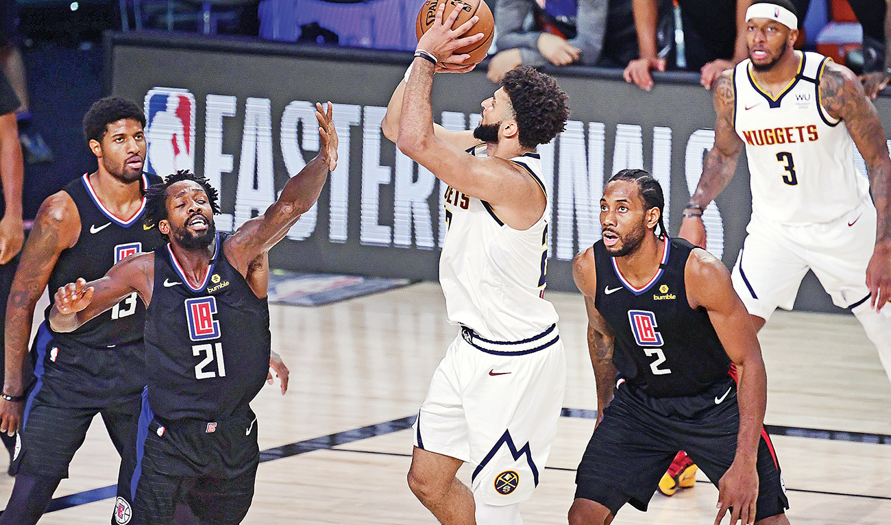 Nuggets Crash La Party Face Lakers In West Finals Arab News