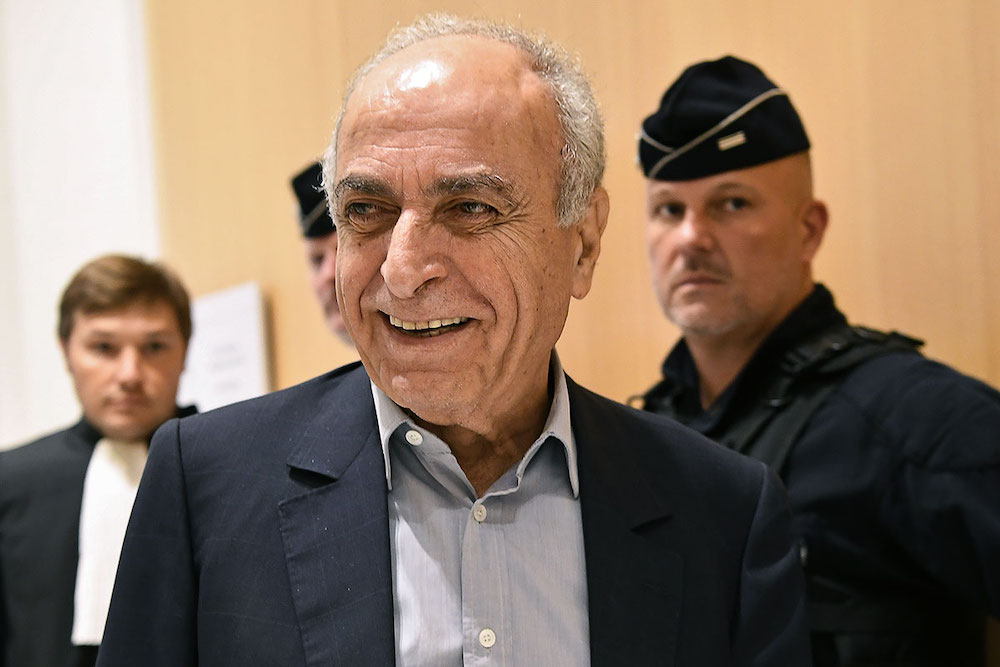 Franco-Lebanese businessman Ziad Takieddine, a former prosecution witness against former French President Nicolas Sarkozy, was arrested following a notice issued by Interpol. (File/AFP)