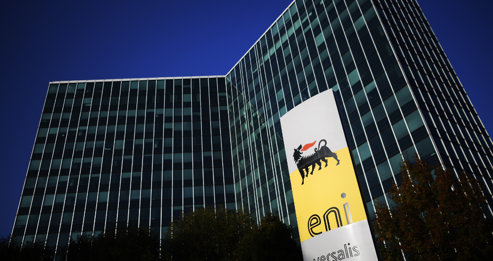 Eni is classified as a major producer of oil and gas in Egypt, with a current production rate of hydrocarbons around 320,000 barrels of oil equivalent per day. (AFP/File)