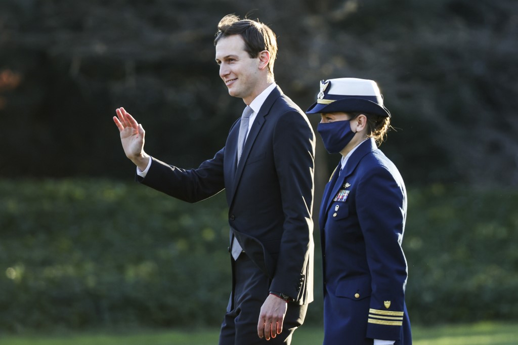 US official tells Reuters that Jared Kushner helped negotiate the agreement to reopen borders with Qatar. (AFP/File)