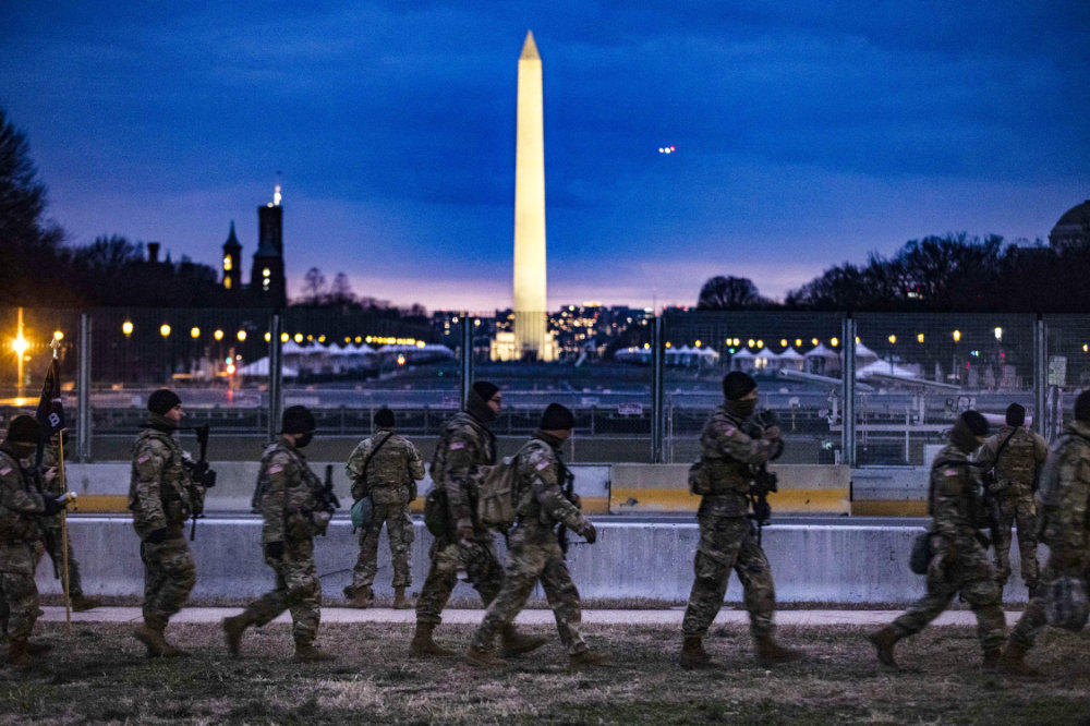 Fbi Vetting Guard Troops In Dc Amid Fears Of Insider Attack Arab News