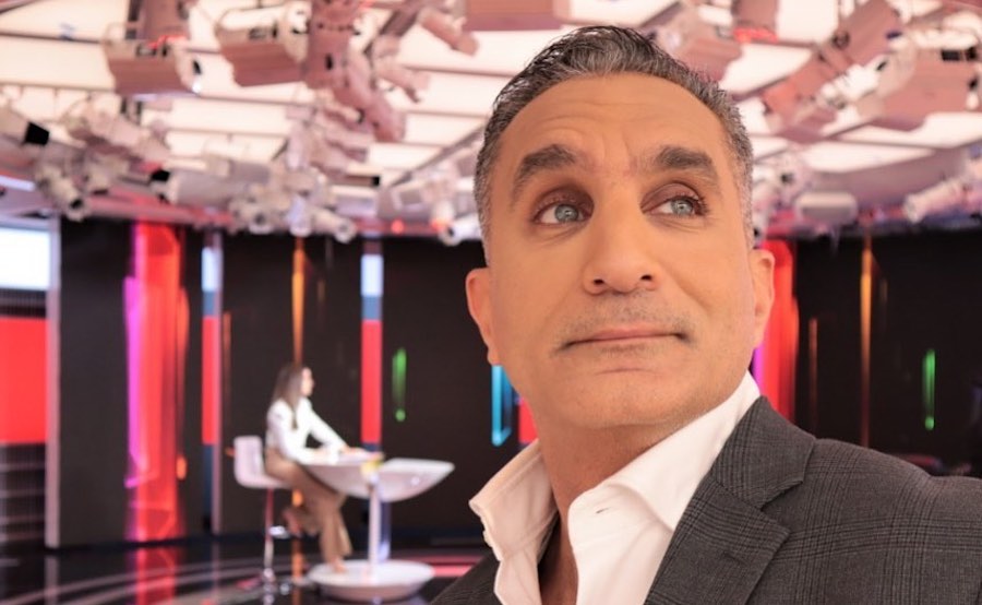 Portrait of Bassem Youssef. Instagram