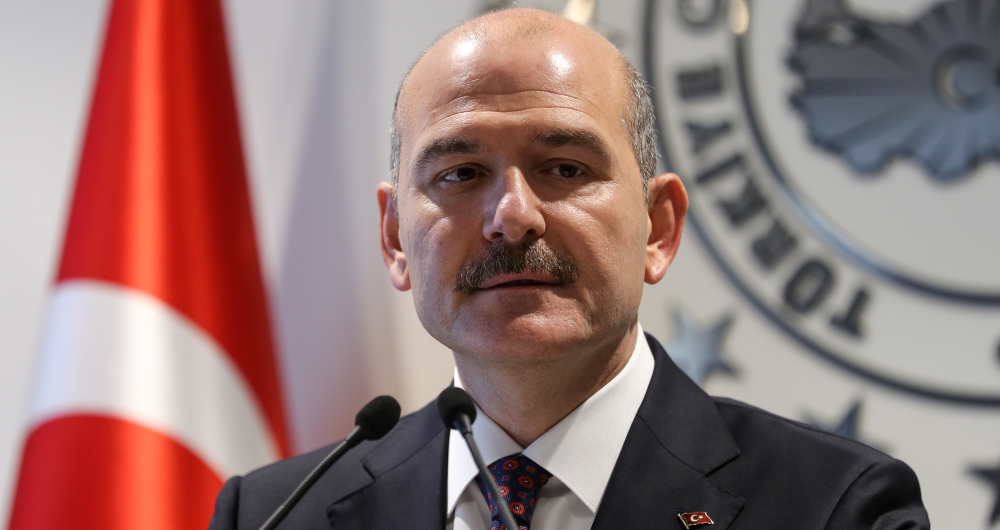 Suleyman Soylu, Turkey’s interior minister, blamed the US for orchestrating the failed overthrow attempt. (AFP/File)