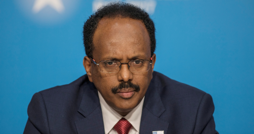 Mohamed Abdullahi Mohamed, President of Somalia. (Reuters)