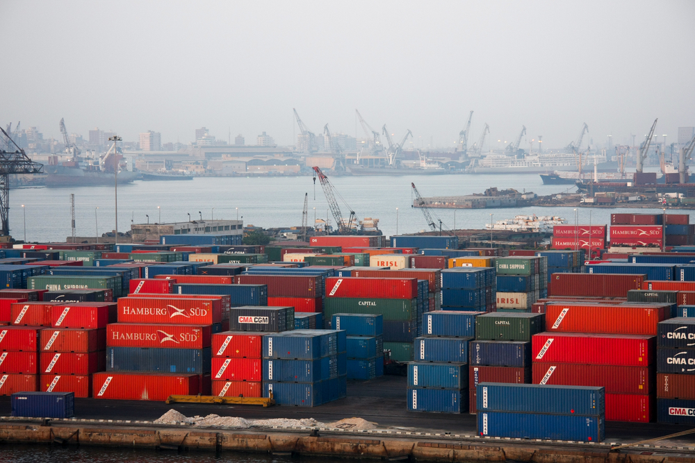 According to data, the UAE was the top market for Egyptian exports over the time period. Pictured, the port of Alexandria. (Shutterstock/File Photo)