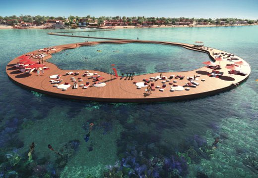 Backed by Saudi Arabia’s sovereign wealth fund, the Public Investment Fund (PIF), and part of the flagship development the Red Sea Project, Coral Bloom has been designed by the world-renowned British architectural firm Foster + Partners. (Supplied)