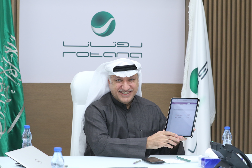 Salem Al-Hendi, CEO of Rotana Music Holding. (Supplied)