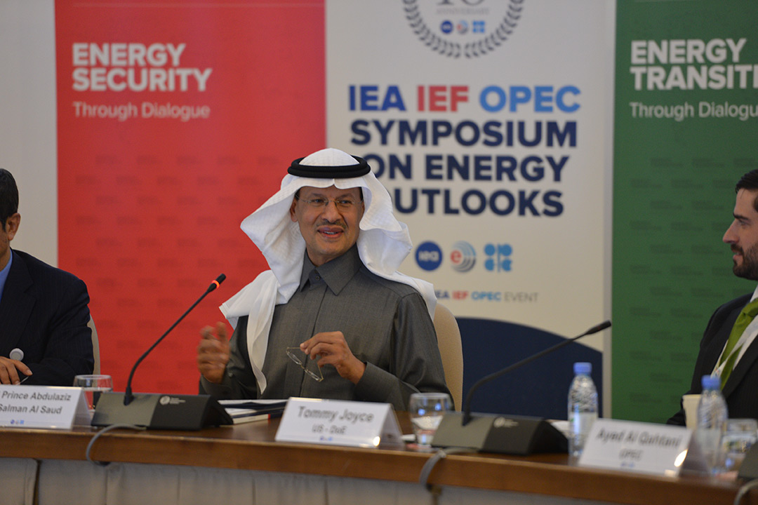 The symposium will be addressed by Prince Abdul Aziz Bin Salman Bin Abdulaziz, the Saudi energy minister, and will be keenly watched by the global energy industry looking for indicators of the Kingdom’s stance on oil production. (IEF.org/File Photo)