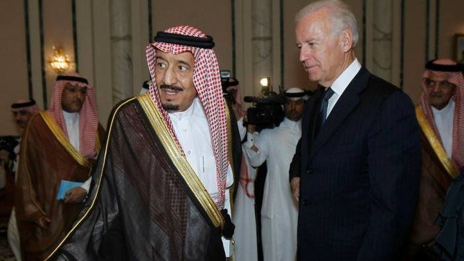 King Salman and US President Joe Biden recently discussed strengthening partnership during phone call. (Reuters/File Photo)