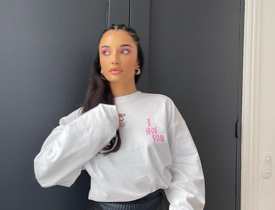 Amina Muaddi created a charitable t-shirt for Net-a-Porter. Instagram