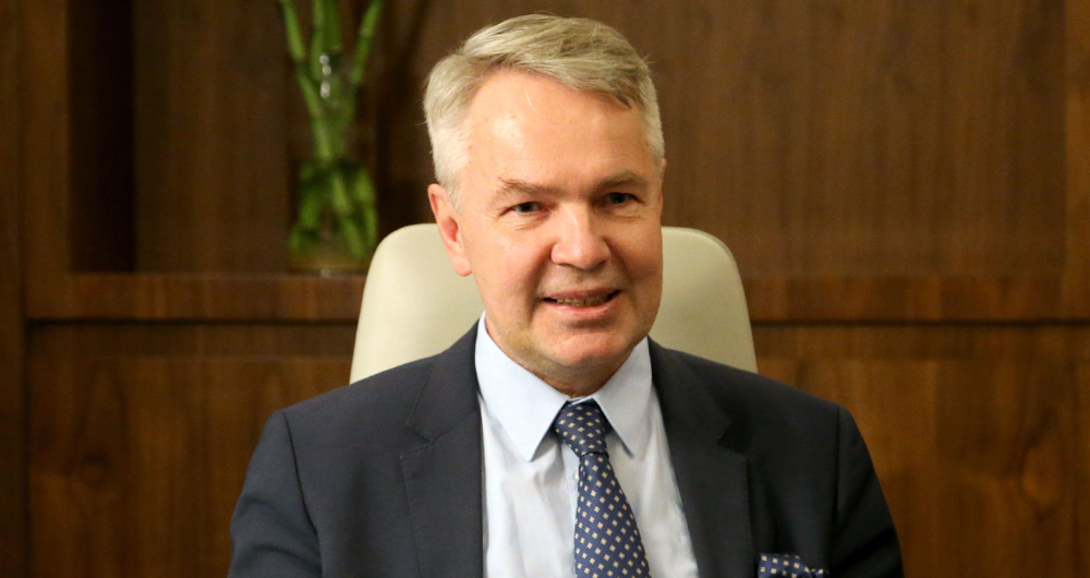 Finnish diplomat Pekka Haavisto is visiting Saudi Arabia and the UAE before traveling to Ethiopia on his second mission as the EU envoy. (Supplied)