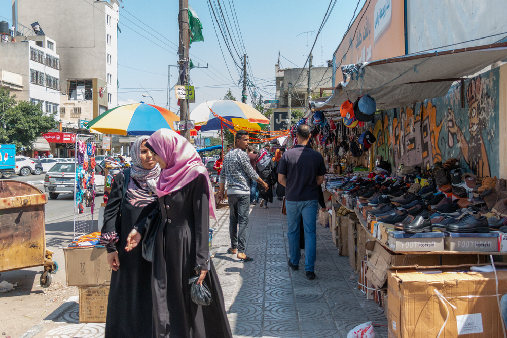 More than two-thirds of the Gaza Strip’s population of some 2 million people suffers from poverty or extreme poverty, according to the UN Relief and Works Agency for Palestine Refugees (UNRWA). (Shutterstock/File Photo)