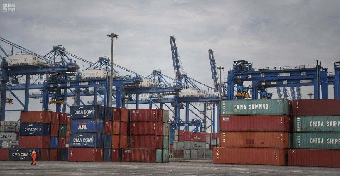 The volume of shipments being handled by Saudi Arabia's 10 ports have rebounded exponentially after a global slump caused by the coronavirus pandemic. (SPA file photo)