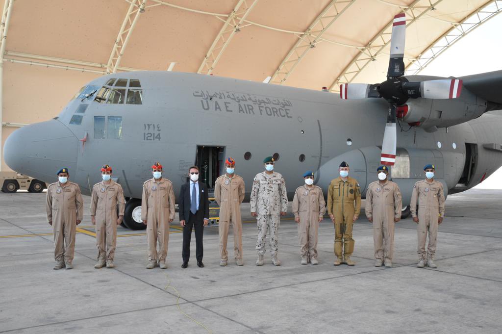 UAE's Ministry of Defense said it is making its first trip to contribute to supporting stabilization operations in the Sahel countries, led by France. (Twitter/@modgovae)