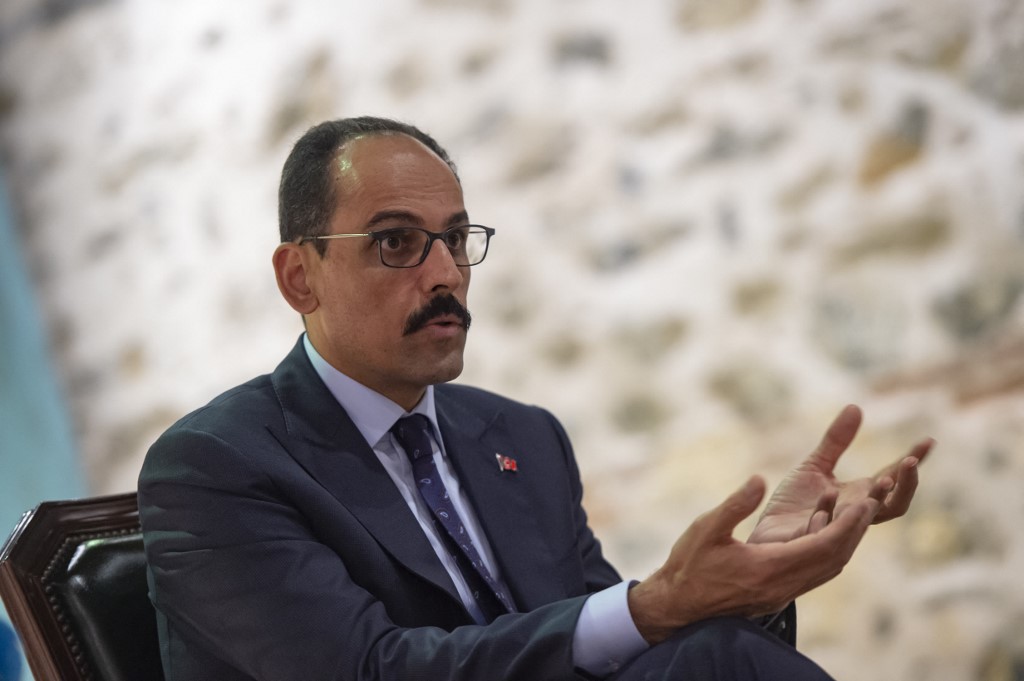 Turkey's Presidential spokesperson Ibrahim Kalin said Turkey is looking to repair relations with Saudi Arabia. (AFP/File Photo)