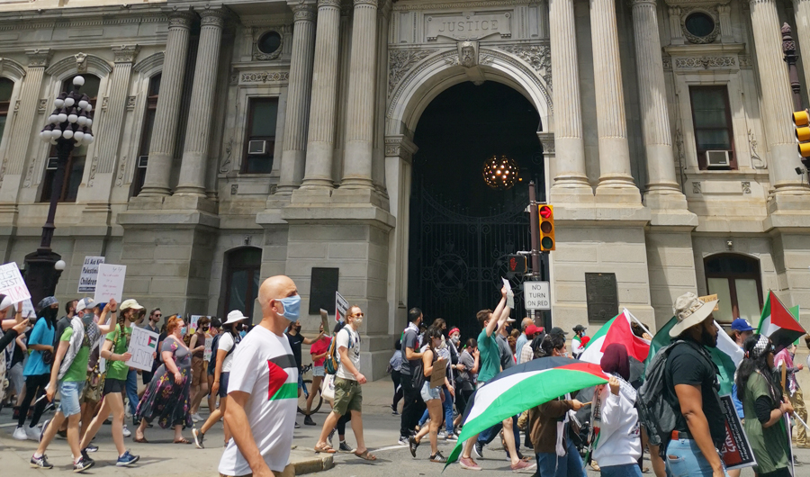 Thousands March In Us For Free Palestine Icotech