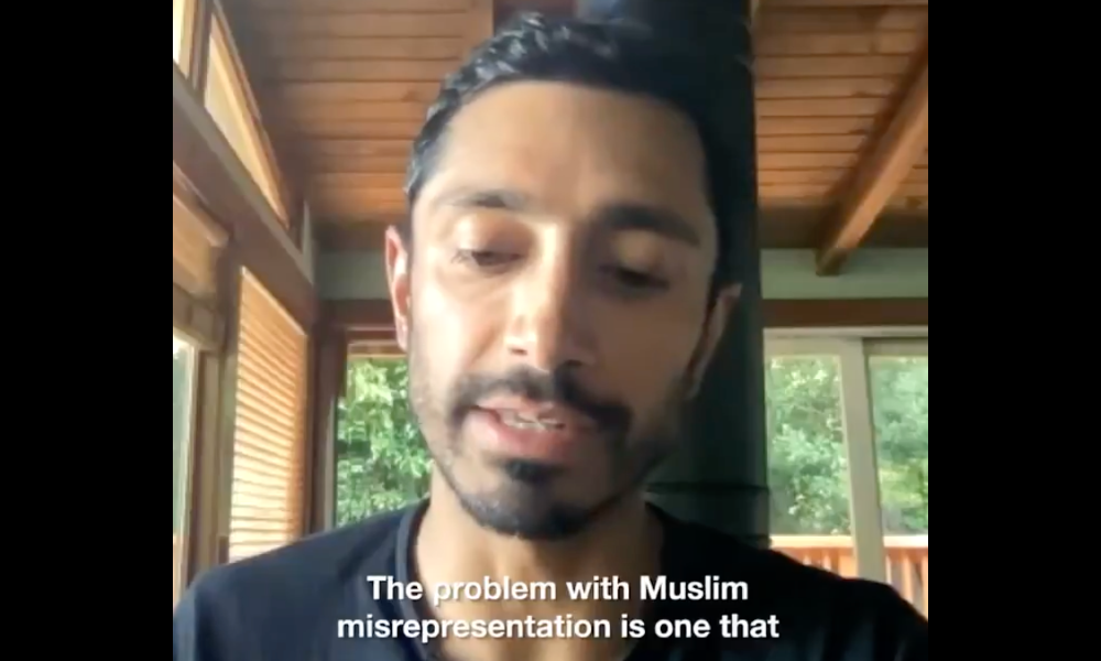 Riz Ahmed, 38, who was born in London to Pakistani parents, said that offering funding would be game changing in getting more Muslim actors, writer and producers into the movie and TV business. (Screenshot/YouTube)