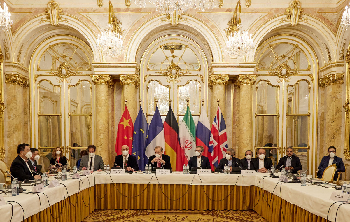 Negotiators at the discussions to revive the Iran nuclear deal in Vienna, which restarted on Nov. 29, appear no closer to finding a solution to the impasse. (AFP)