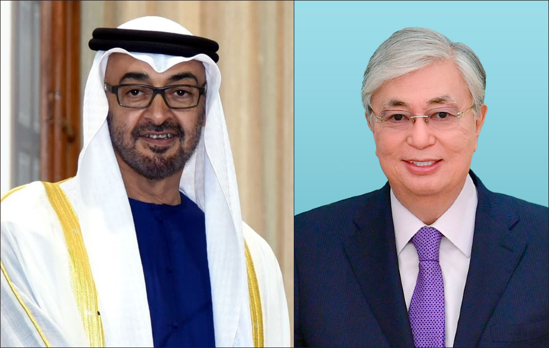 Abu Dhabi Crown Prince Sheikh Mohammed bin Zayed made a phone call to Kazakh President Kassym-Jomart Tokayev. (File/Wikipedia)