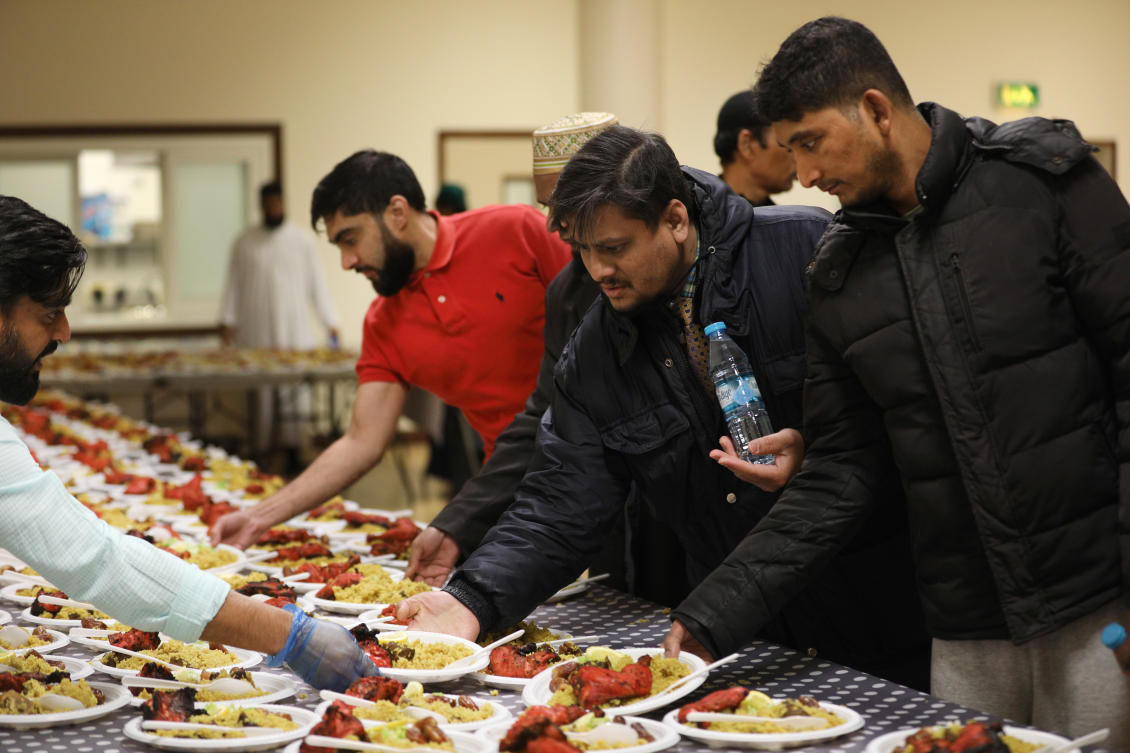 East London Mosque serves up 500 iftar meals a day during Ramadan