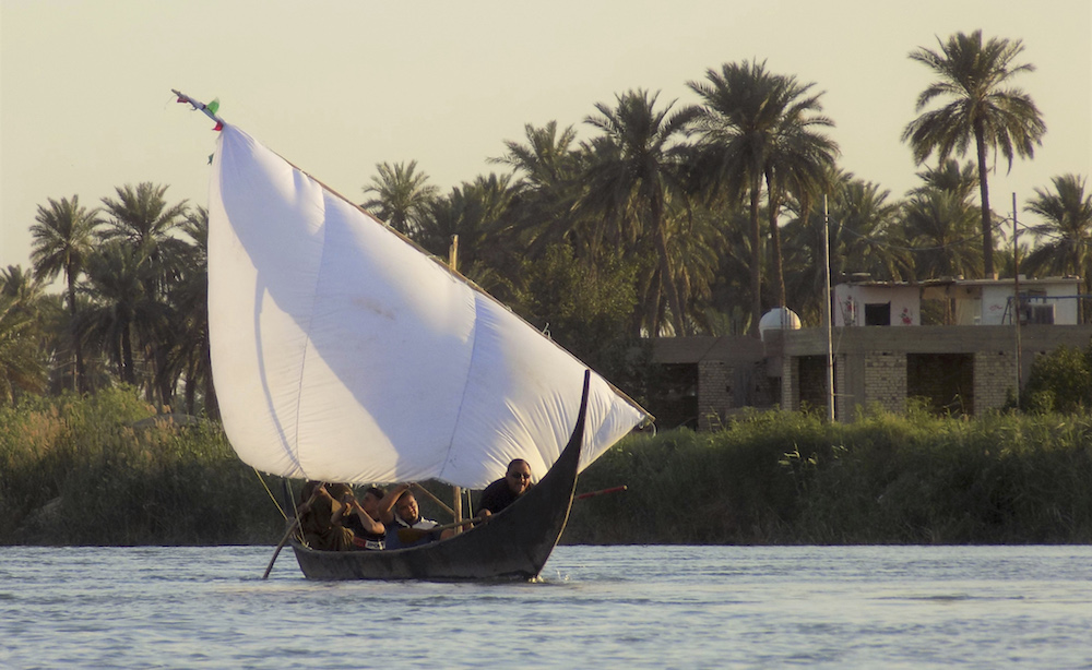 Traditional boat building has made a comeback in Iraq through the ‘Ark ReImagined’ project. (AN Photo/Rashad Salim/Supplied)