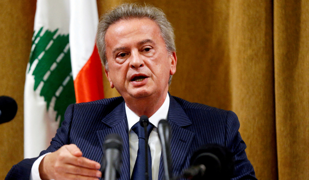 Lebanon’s Central Bank Governor Riad Salameh. (Reuters)