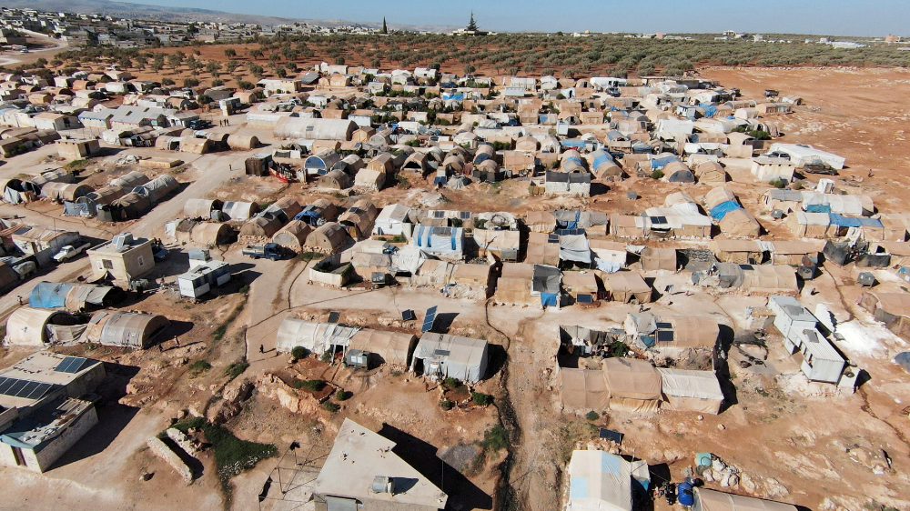 A general view of a camp for internally displaced people, in northern rebel-held Idlib, Syria September 25, 2022. (REUTERS)