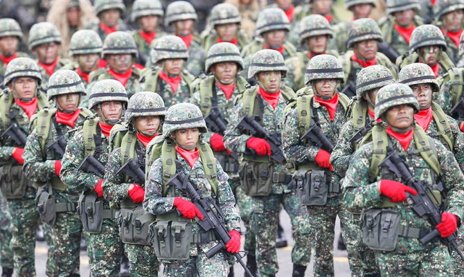 There is no split in Philippine military, says defense chief | Arab News