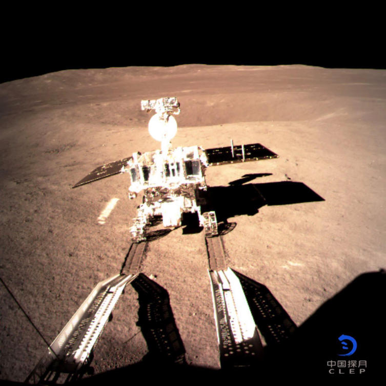 Chinese Rover Jade Rabbit Drives On Far Side Of The Moon Arab News