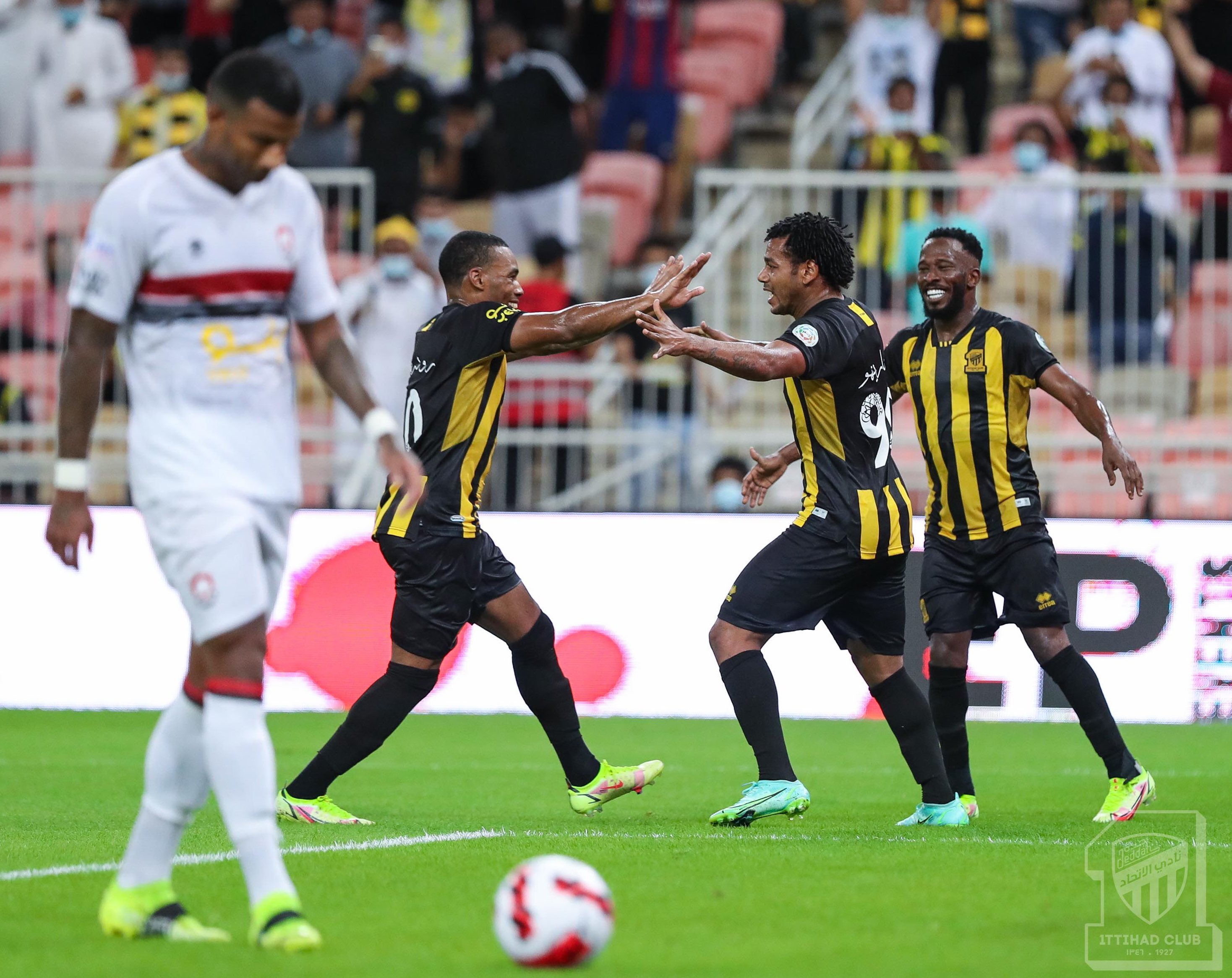 Al Ittihad Head Into Arab Club Champions Cup Final On A High After 3 0 Win Over Al Raed Arab News