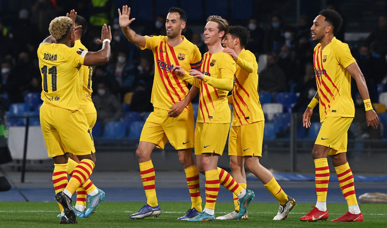 Barca advances in Europa League, Rangers knock out Dortmund