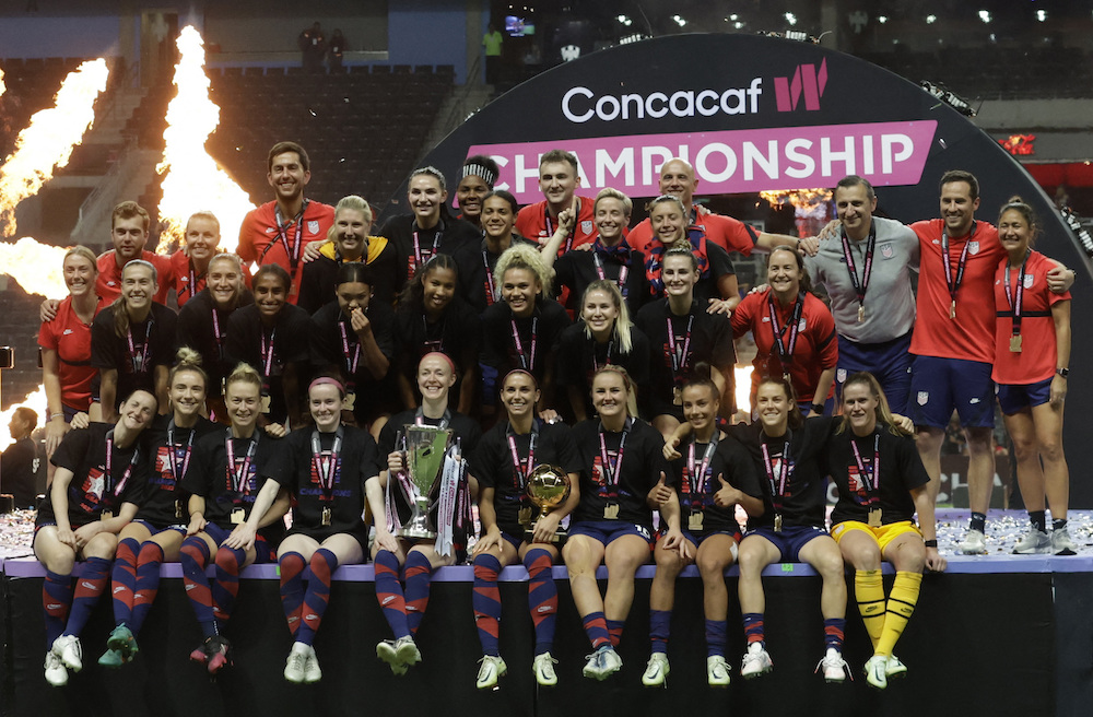 US beat Canada for CONCACAF W Championship title, 2024 Olympic berth