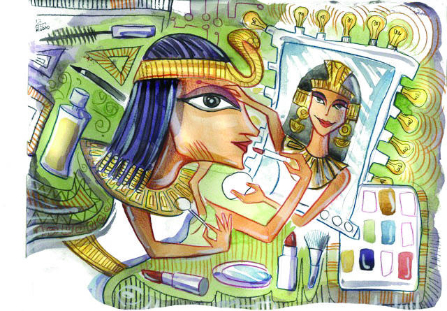 The Secret Of Ancient Egyptian Beauty Arab News the secret of ancient egyptian beauty