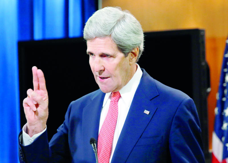 Israel Risks Becoming ‘apartheid State Kerry Arab News 3540