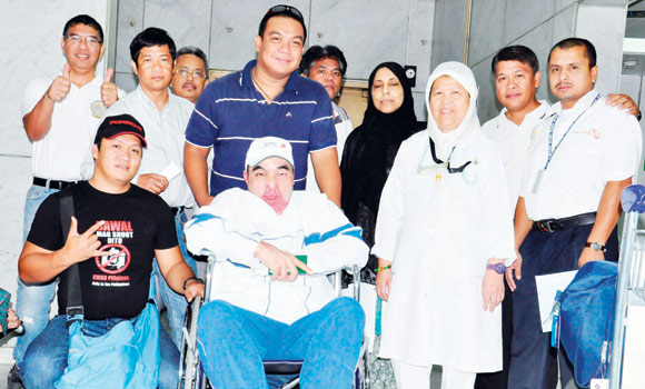 Filipino Electrocution Victim Finally Returns To The Philippines Arab News