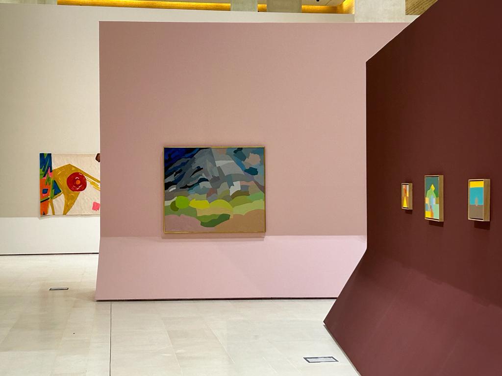 etel adnan between east and west ithra center 2024 2
