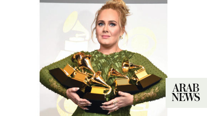 Hello To Marriage? Adele Thanks ‘husband’ At Grammys | Arab News