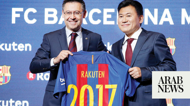 Barca seals massive $59 million deal with Japan's Rakuten | Arab