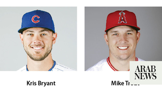 Mike Trout, Kris Bryant win baseball's MVP awards