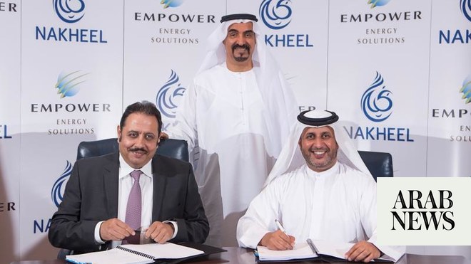 Empower signs an agreement to acquire and supply the Meydan master  community with 382,000 RT District Cooling energy