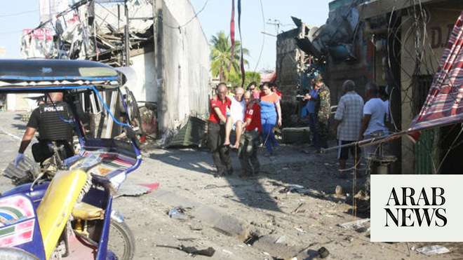 Blast In Southern Philippines Kills 2, Wounds 54 | Arab News