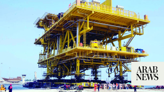 Aramco Opens Massive Platform For Marine Work 